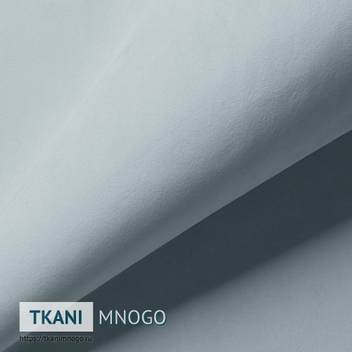 Фото обивки велюра “AY1-60B” (однотонный голубой)