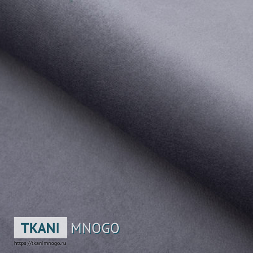 Фото материала велюра “83” (однотонный серый)