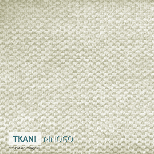 Фото ткани велюра “01” (однотонный белый)