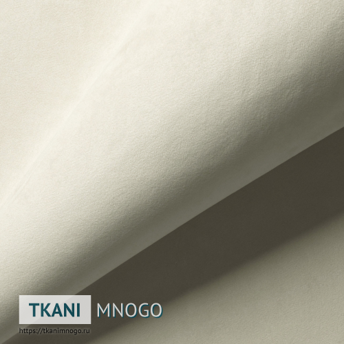 Фото ткани велюра “13” (однотонный бежевый)