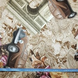 Микровелюр Сюжетные - 20013-3 - Обивка для мягкой мебели Сюжетные